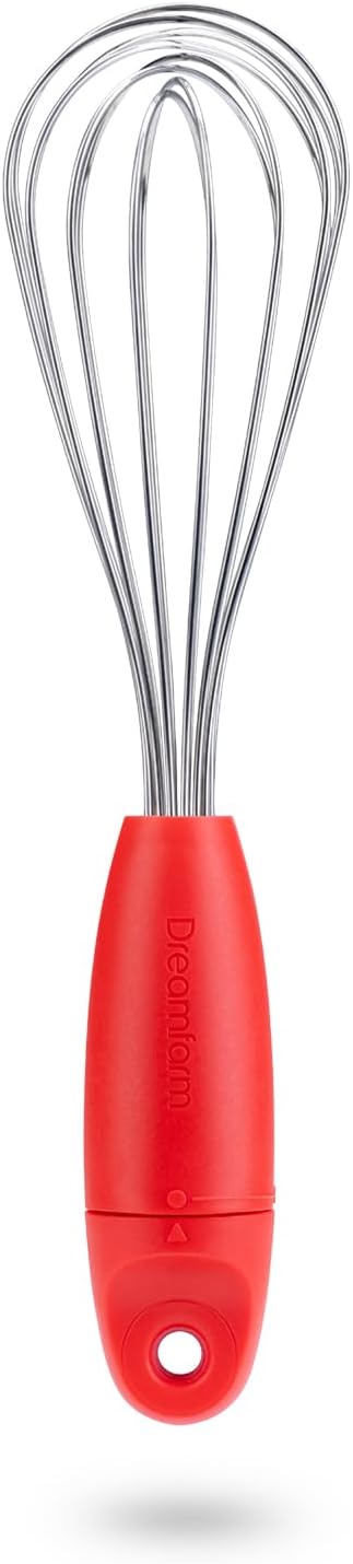 51sGd7vCA+L._AC_SL1500_ DreamFarm Stainless Steel Mini Flisk, Red, 9" - Image 1