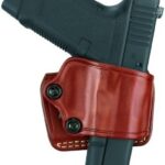 Gould & Goodrich Yaqui Slide Concealment OWB Belt Holster, Chestnut Brown