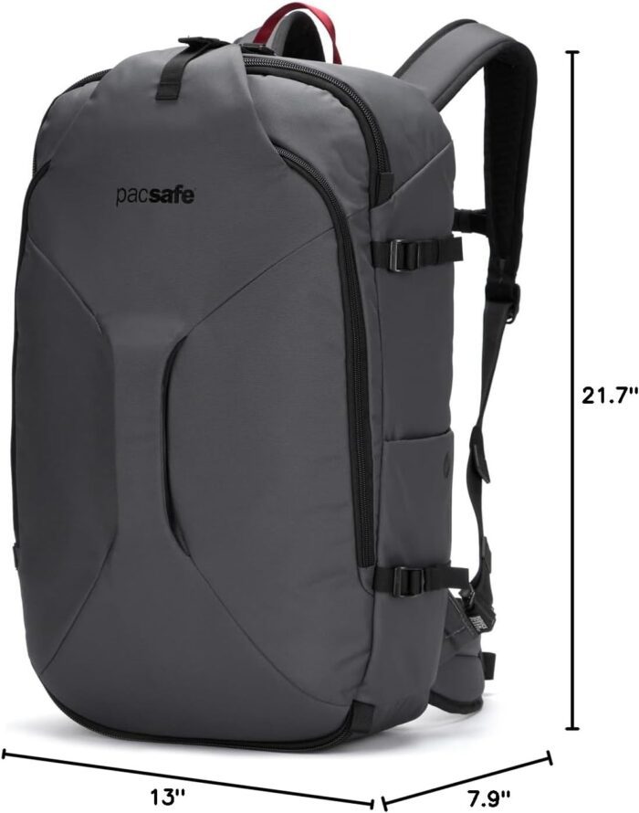 Pacsafe EXP45 Anti-Theft Carry-on Travel Pack, Slate - Image 8