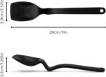 DreamFarm Silicone Supoon, Black, 11" - Image 8