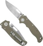 Demko Knives AD 20.5 Shark-Lock S35VN Clip Point, Coyote Tan - Image 3