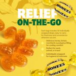 Honees Filled Honey Lemon Cough Drops 20 Lozenges, 3.5 Oz - Image 3