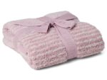Barefoot Dreams CozyChic Gradient Stripe Stroller Blanket, Petal Multi One Size