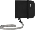 Pacsafe RFID-Blocking Bi-Fold Wallet, Black