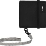 Pacsafe RFID-Blocking Bi-Fold Wallet, Black