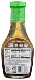 Annie's Naturals Organic Shiitake Sesame Vinaigrette Salad Dressing, 8 Oz - Image 3