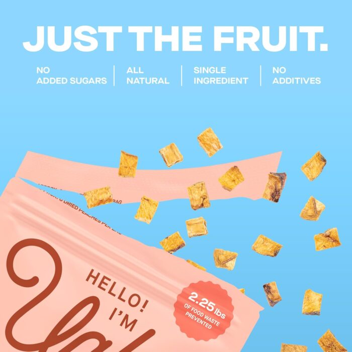 Hello! I'm Ugly Dried & Diced Peaches, 4 Oz - Image 3