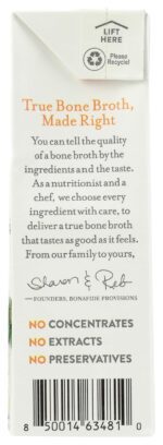 Bonafide Provisions Organic Bone Broth, No Salt Added, Chicken, 16.9 Oz - Image 3