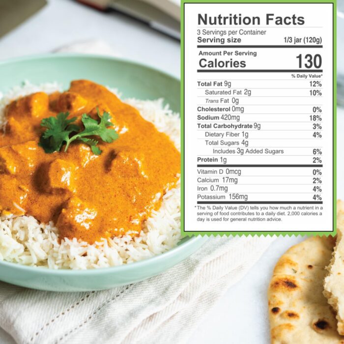 Khazana Organic Butter Chicken Simmer Sauce, 12.7 Oz - Image 2