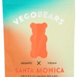 Vegobears Organic Vegan Fruity Gummy Bears, 4 Oz