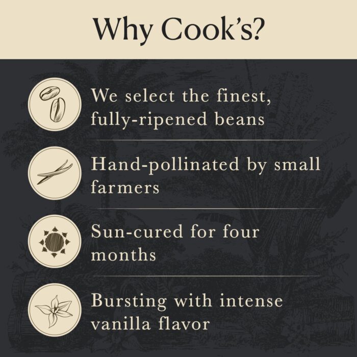 COOK'S Organic Powder, Vanilla, 4.5 Oz - Image 6