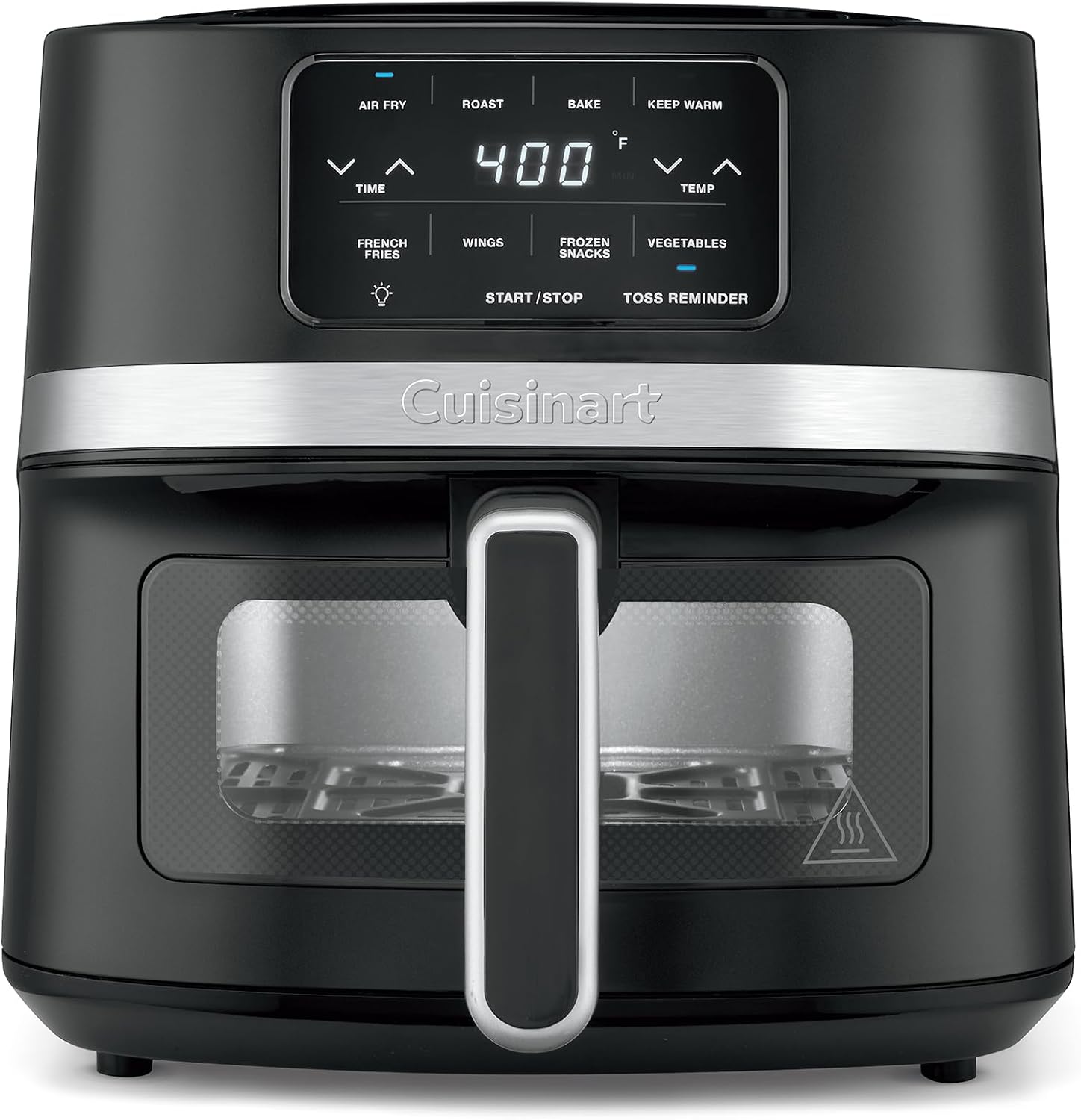 71dDu+KHrkL._AC_SL1500_ Cuisinart Basket Air Fryer, Black 4.5 Quart - Image 1