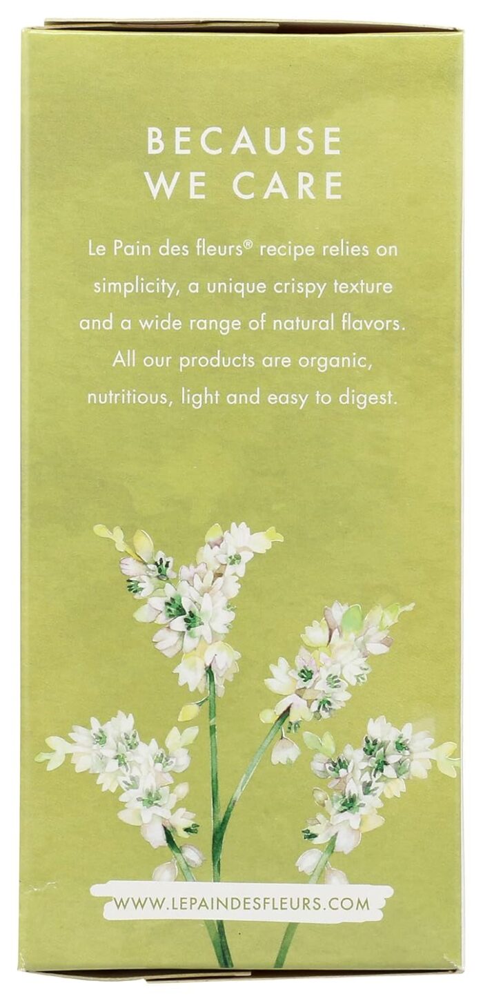 Le Pain des Fleurs Buckwheat Crispbread, 5.3 Oz - Image 5
