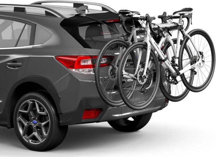 Thule OutWay Rear Mount 2 Bike Cycle Carrier, Black- Aluminum - Image 7