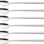 Zwilling Long Drinking Spoons, Silver, 6 Ct