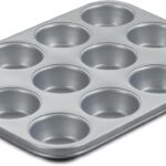 Cuisinart 12-Cup Nonstick Muffin Pan, Black