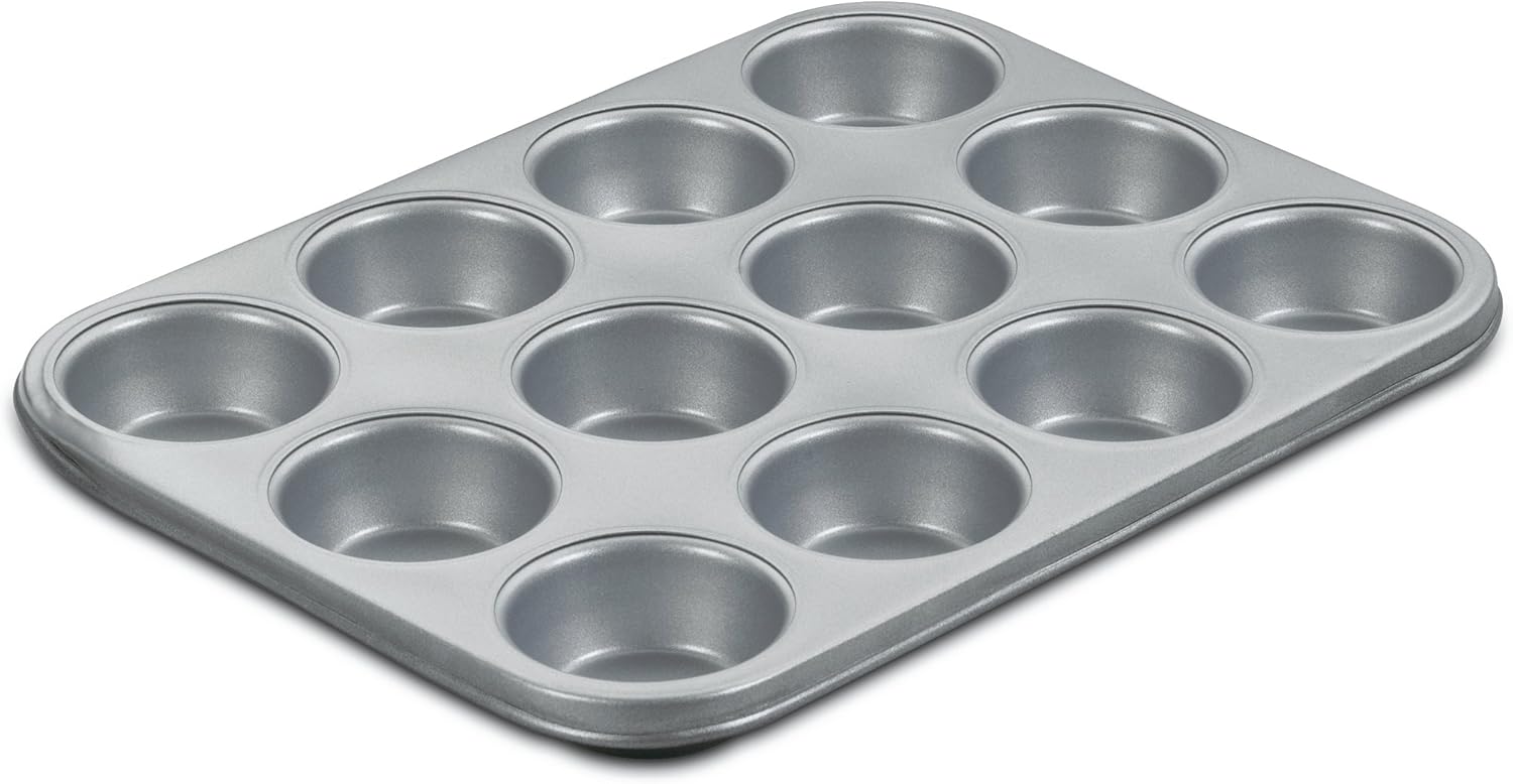 71pk0VC3pzL._AC_SL1500_ Cuisinart 12-Cup Nonstick Muffin Pan, Black - Image 1