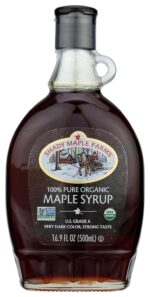 Shady Maple Farms Very Dark Organic Maple Syrup, 16.9 Fl Oz