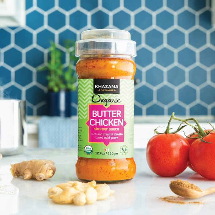 Khazana Organic Butter Chicken Simmer Sauce, 12.7 Oz - Image 3