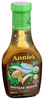 Annie's Naturals Organic Shiitake Sesame Vinaigrette Salad Dressing, 8 Oz - Image 5
