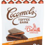 Cocomels Oatmilk Chocolate Toffee Bark, 3.5 Oz