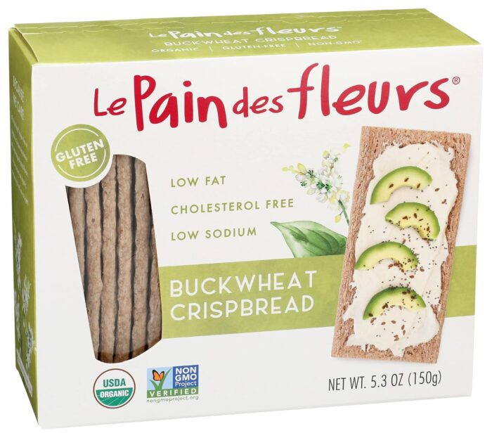 Le Pain des Fleurs Buckwheat Crispbread, 5.3 Oz - Image 7