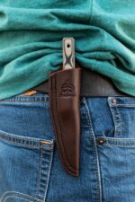 TOPS Knives Wood Nymph Fixed Blade Knife, Tan/ Black - Image 5