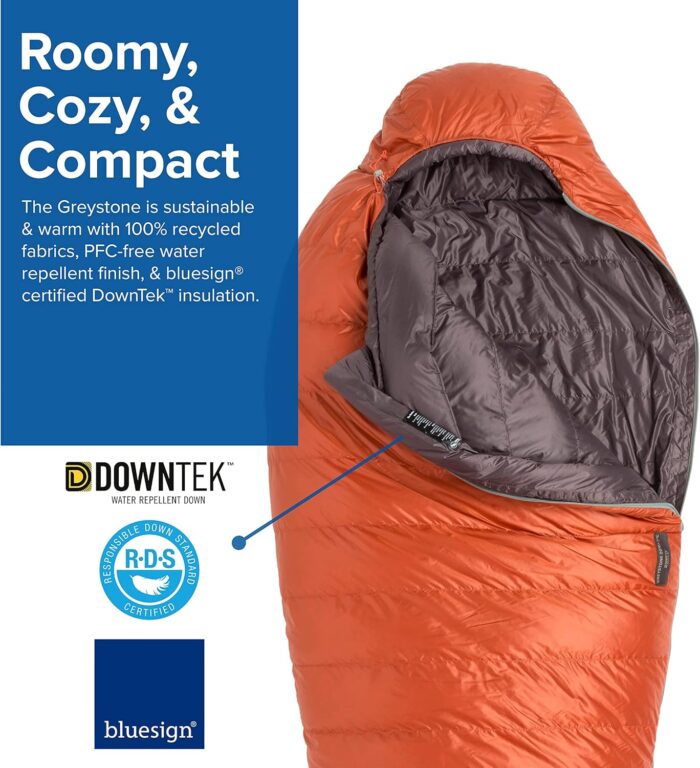 Big Agnes Greystone 600 DownTek Fill Mummy Sleeping Bag - Image 2