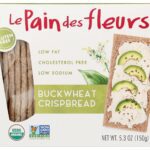 Le Pain des Fleurs Buckwheat Crispbread, 5.3 Oz