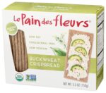 Le Pain des Fleurs Buckwheat Crispbread, 5.3 Oz - Image 6