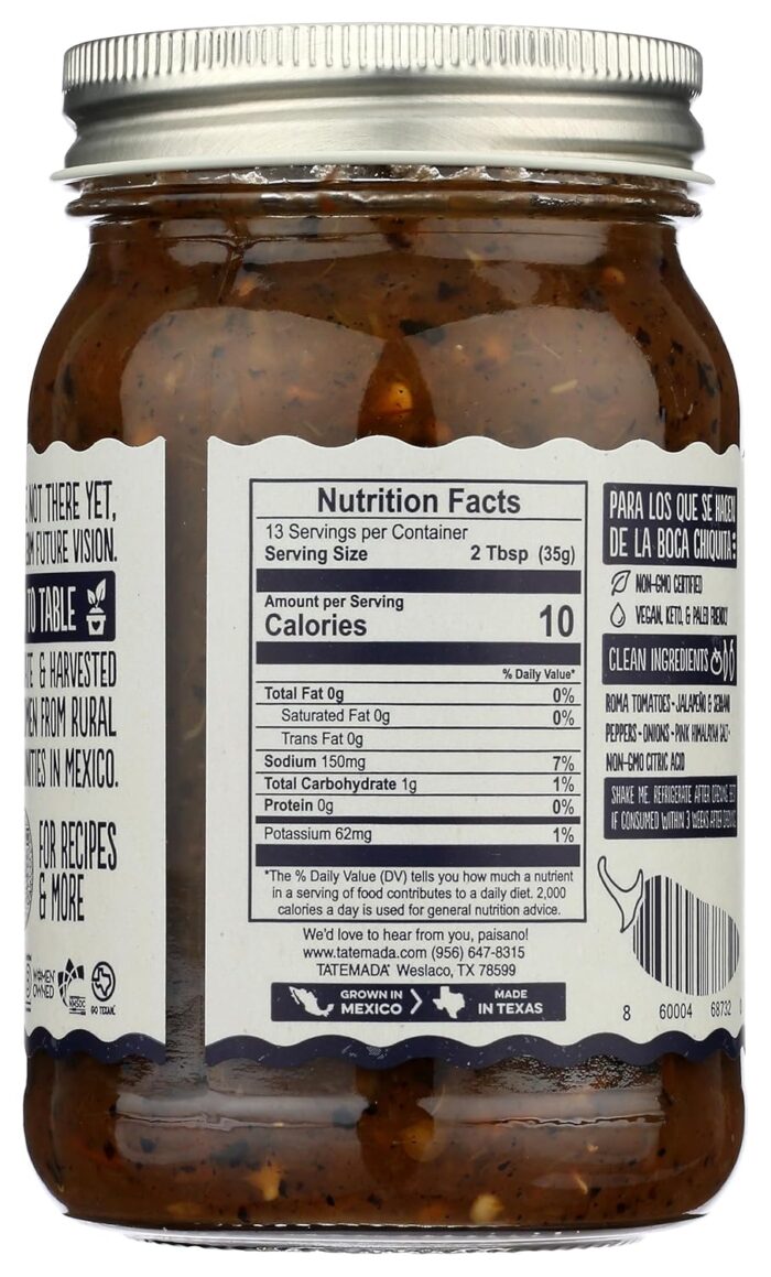 Tatemada Salsa Molcajete, 16 Oz - Image 2