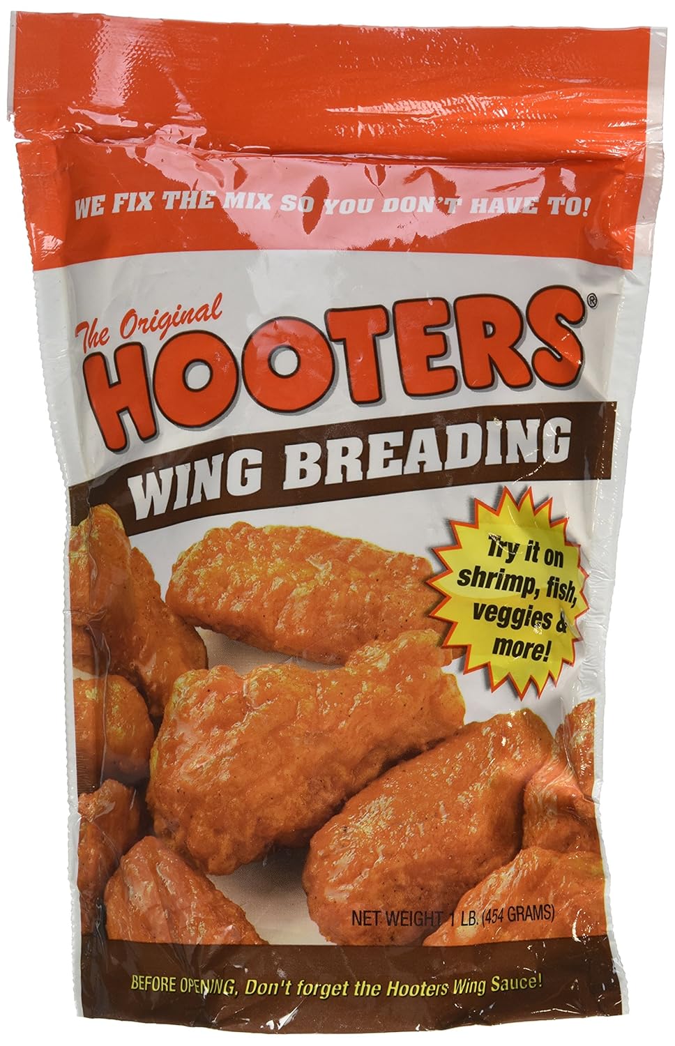 9102g8pmMXL._SL1500_ The Original Hooters Wing Breading Mix, 1Lb - Image 1
