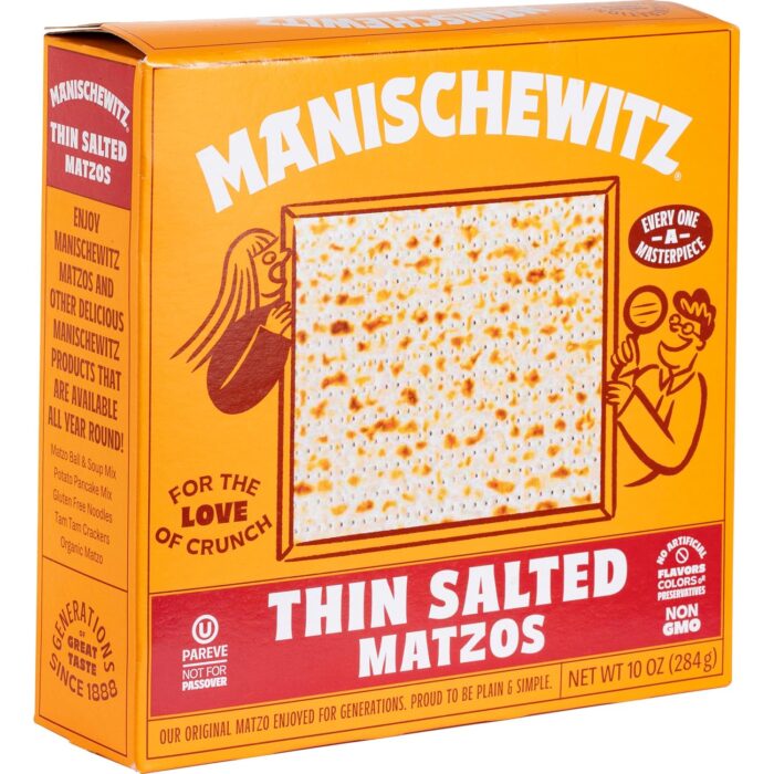 Manischewitz Matzo Thin Salted, 10 Oz - Image 4