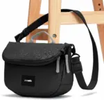 Pacsafe GO Anti-Theft Saddle Crossbody Jet, Black - Image 5