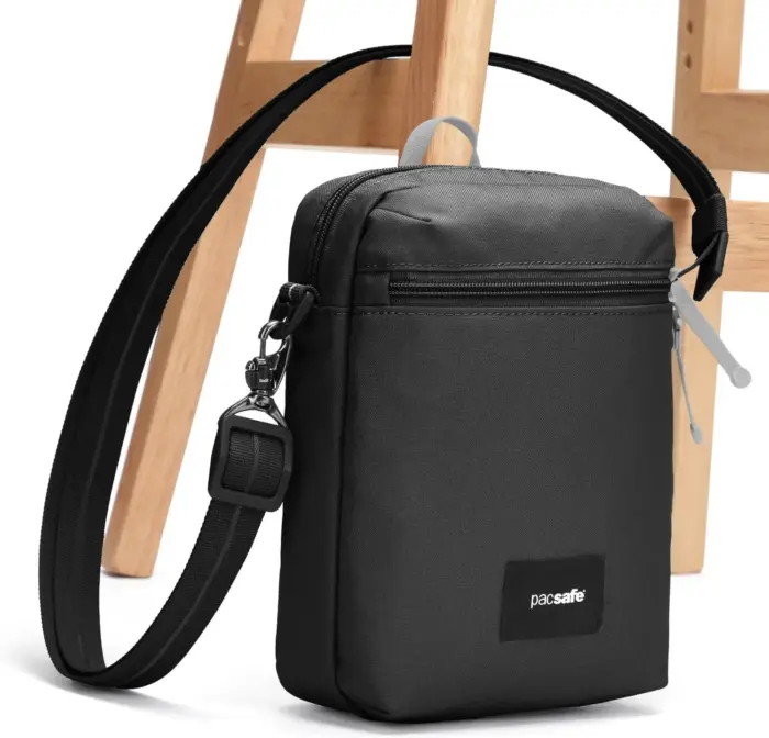 Pacsafe GO Anti-Theft Festival Crossbody Bag Jet, Black - Image 6