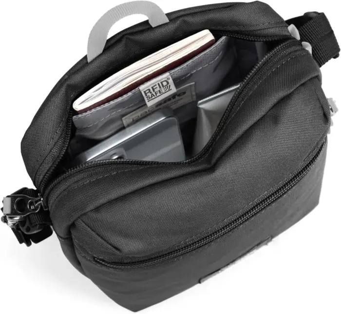 Pacsafe GO Anti-Theft Festival Crossbody Bag Jet, Black - Image 4