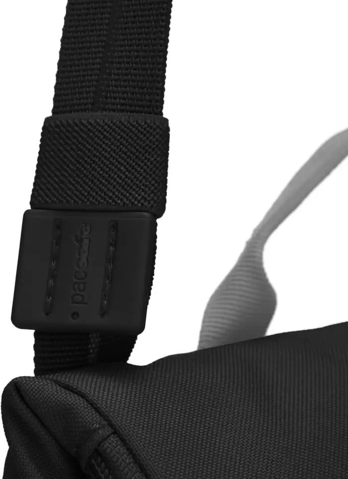 Pacsafe GO Anti-Theft Saddle Crossbody Jet, Black - Image 7