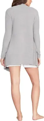 Barefoot Dreams CozyChic Lite Island Wrap, Dove Gray L/XL - Image 3