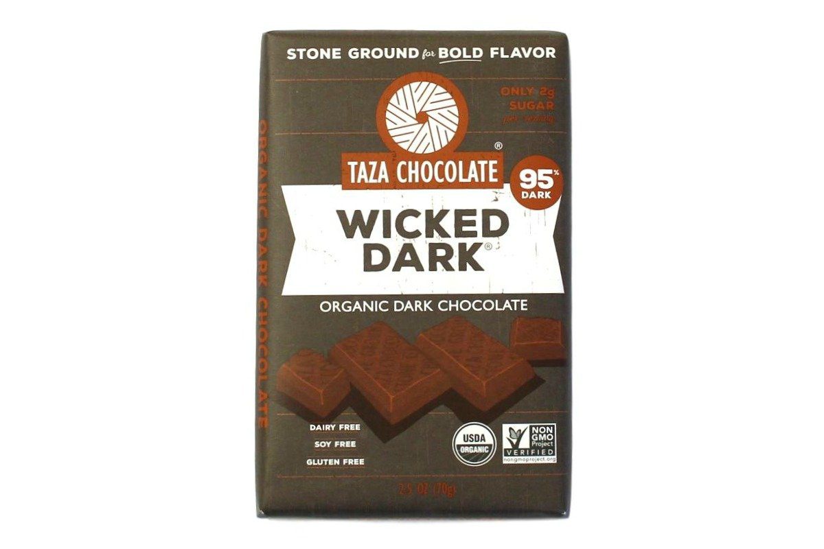 Version 1.0.0 Taza Chocolate 95% Wicked Dark, 2.5 Oz - Image 1