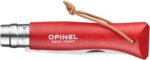 Opinel Stainless Steel Pocket Knife No. 8, Red - Image 5