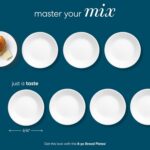 Corelle White Winter Frost Glass Stackable 6.75 - Image 2