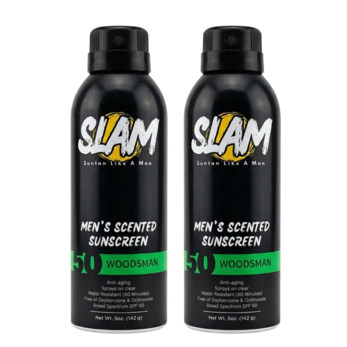 SLAM WoodsMan Men's Scented Sunscreen, SPF 50 - Image 2