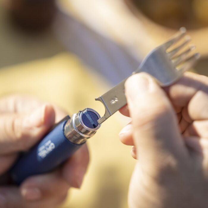 Opinel Picnic+ Cutlery Dual-Use Napkin with Fork And Spoon - Image 6