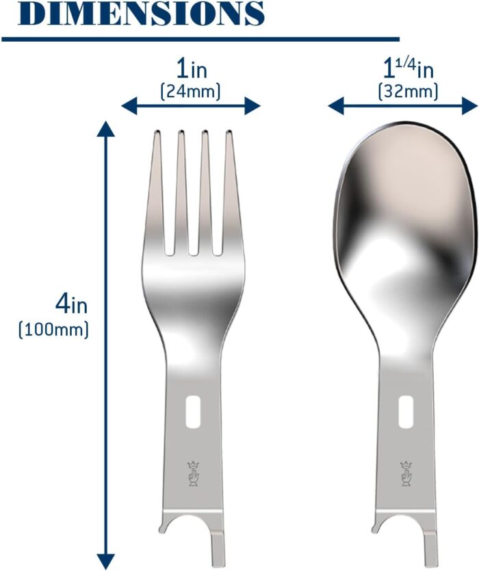 Opinel Picnic+ Cutlery Dual-Use Napkin with Fork And Spoon - Image 10