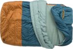 Big Agnes Dream Island Sleeping Bag Double Wide, Tapestry/Brown Sugar - Image 2