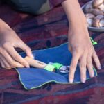 Opinel Picnic+ Cutlery Dual-Use Napkin with Fork And Spoon - Image 4