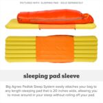 Big Agnes Wolverine 20 Sleeping Bag, Cherry Tomato/Tangelo - Image 3