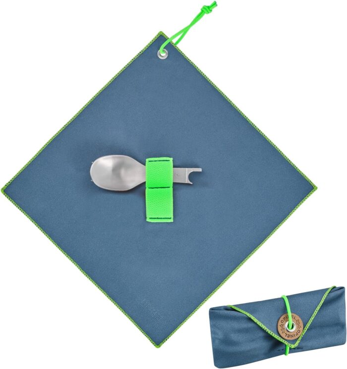 Opinel Picnic+ Cutlery Dual-Use Napkin with Fork And Spoon - Image 12