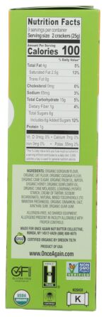 Once Again Honey Graham Crackers, 7.93 Oz - Image 2