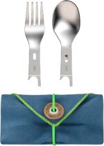 Opinel Picnic+ Cutlery Dual-Use Napkin with Fork And Spoon